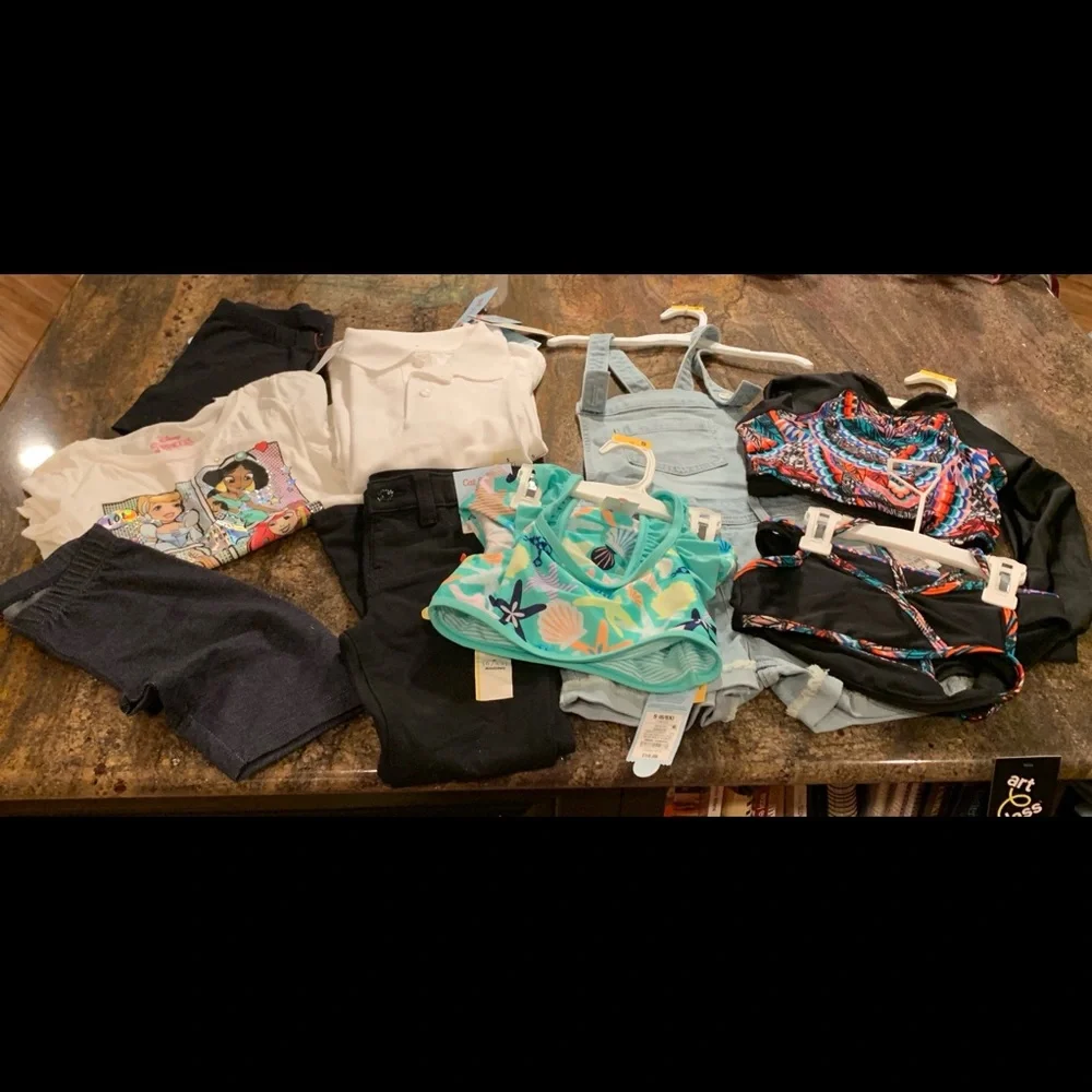 🌸 - Girls 6x clothing Bundle Cat & Jack‎ NWT